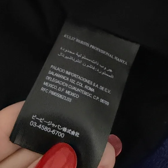 Bebe 100% leather crop Women's Blue Leather Jacket - Picture 11 of 13